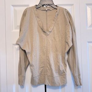 Rachel Rachel Roy Dolman-Sleeve Shoulder-Zipper Top, Size XS